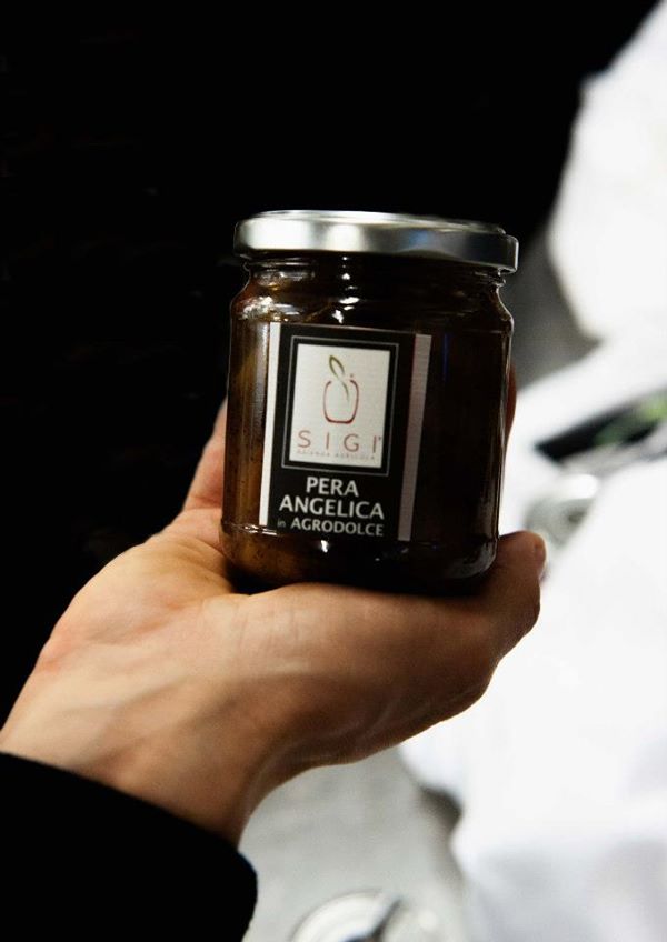 marmellata di pera angelica in agrodolce